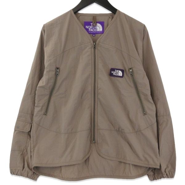 【未使用】ノースフェイス パープルレーベル・ウールコート・ベージュ・フード有 THE NORTH FACE PURPLE LABEL ノースフェイスパープルレーベル