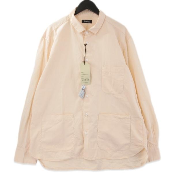 bergfabel Over shirt バーグファベル オーバーシャツ 50 美品 BERGFABEL バーグファベル FARMER SHIRT with 3 POCKET