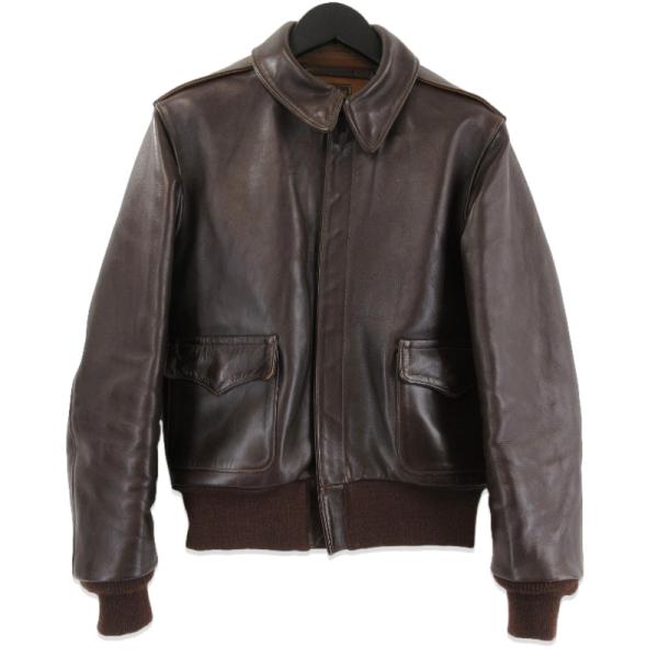 REAL McCOY'S A-2ジャケット ブラウン 38 THE REAL McCOY'S(ザリアルマッコイズ) / A-2/旧リアルマッコイ