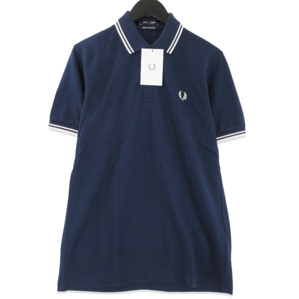 新品未使用Fred Perry ネイビー 半袖シャツXS 中古・古着通販】FRED PERRY (フレッドペリー) 半袖シャツ