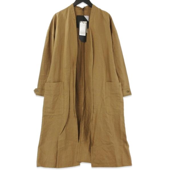 ATON エイトン LINEN WEATHER GOWN COAT CMAGBM0400 ガウンコート 日本
