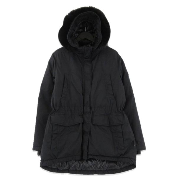Duvetica ブラックダウンジャケット 44 DUVETICA ブラックダウンジャケット 44ブランド 品 通販