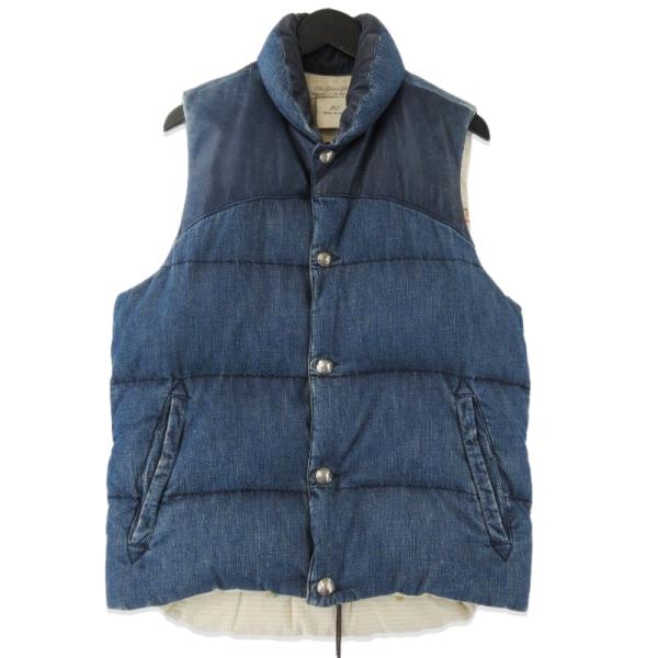 REMI RELIEF レミレリーフ　レザー　ダウンベスト　半面レザー classic_71013534