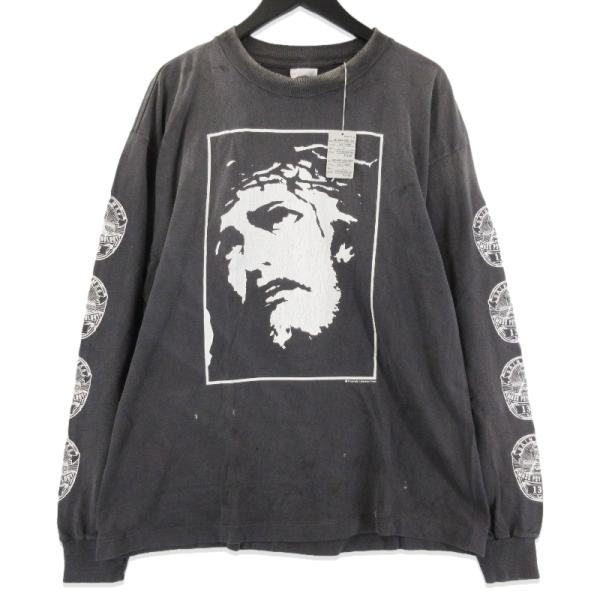 美品 SAINT Mxxxxxx セントマイケル LOVE L/S TEE SM-HR8-0000-033