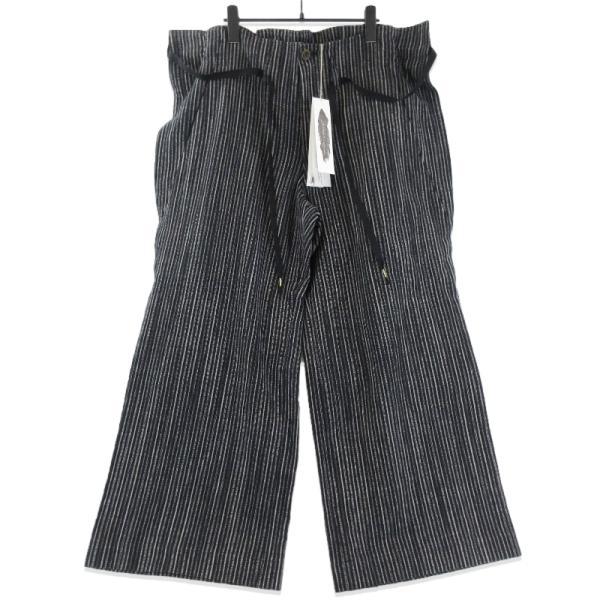 パンツ ブラック individual sentiments hide-m| NDIVIDUAL SENTIMENTS Woven Slim Pants