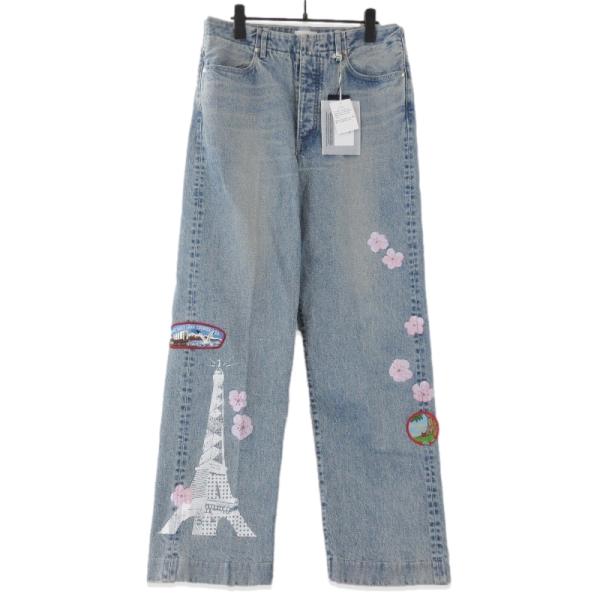 TANAKA タナカ デニムパンツ SP-2-PB THE JEAN TROUSERS ボタンフライ