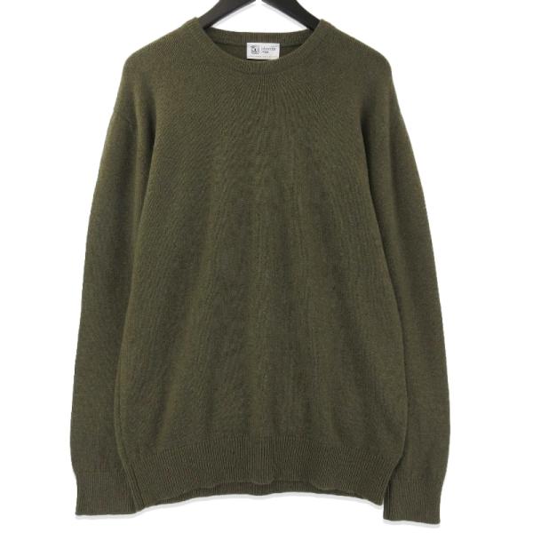 ジョンストンズ オブ エルガン カシミヤ ニット スコットランド製 美品 Johnstons of Elgin ジョンストンオブエルガン クルーネック