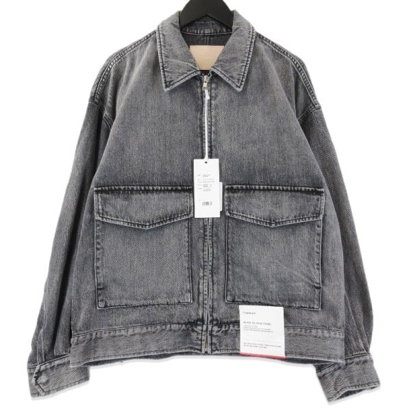 【新品未使用】Graphpaper シャツジャケット Graphpaper (グラフペーパー) Goat Suede Box Shirt Jacket / ゴート