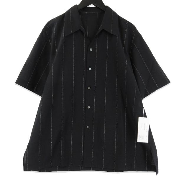 未使用 IRENISA イレニサ OPEN COLLAR SHORT-SLEEVED SHIRT IH-25SS
