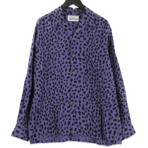 WACKO MARIA / 長袖シャツ/L/--/BRW/アニマル/23FWE-WMS-HI02 WACKO MARIA（ワコマリア） HAWAIIAN SHIRT L/S TYPE-2 23FWE-WMS-HI02