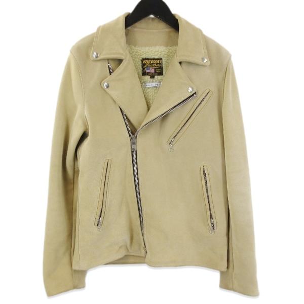 VANSON × Ron Herman バンソン ダブルライダース 21185 スエード ロン