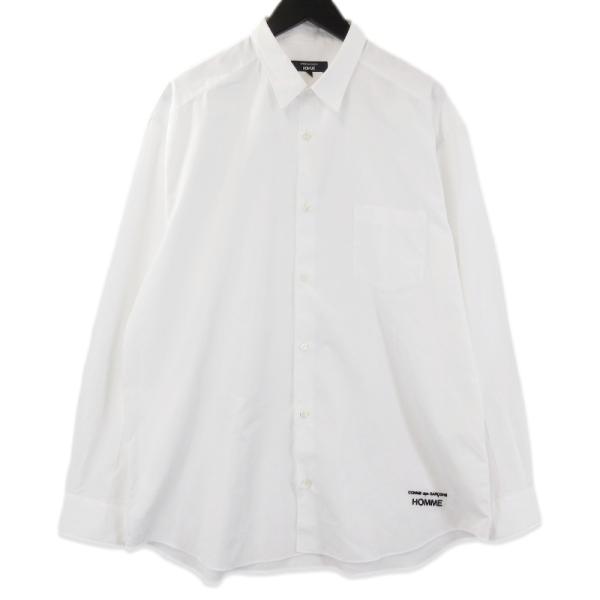 COMME des GARCONS HOMME コムデギャルソンオム 綿ブロード シャツ HO