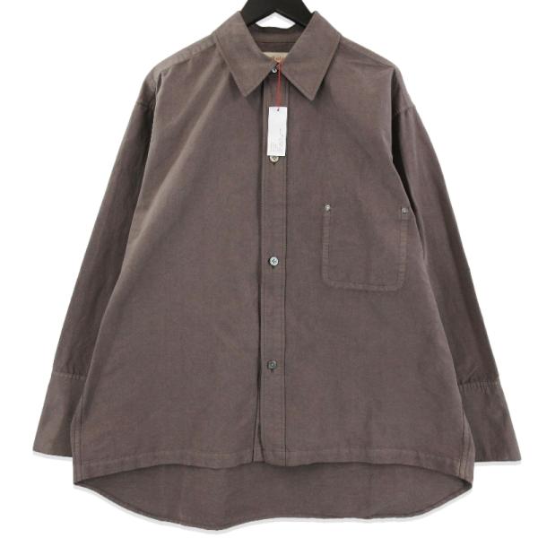 barbell object wool sh バーベルオブジェクト　シャツ 未使用 barbell object バーベルオブジェクト DW SH bo-05s02 長袖