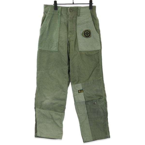 Rebuild By Needles リビルドバイニードルズ ベイカーパンツ 再構築