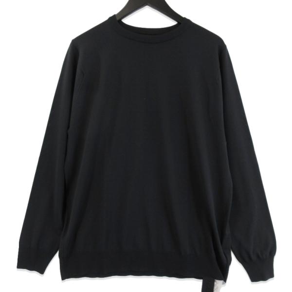 美品 TEATORA テアトラ クルーネックニット TT-KNIT-001-18G-DELTAPEAK