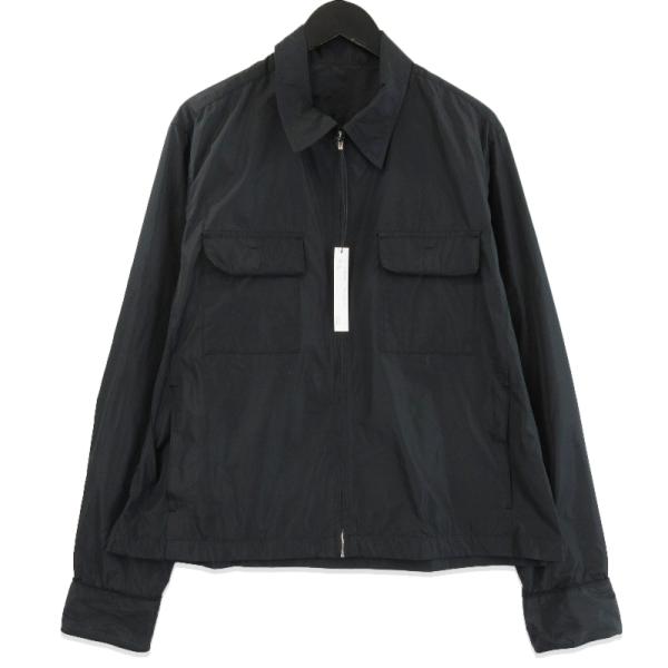 美品 Maison Kinema メゾンキネマ Eazy zip shirt KNM-25SS-SH0004