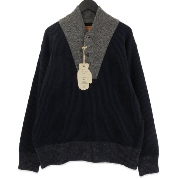 未使用 BY GLAD HAND グラッドハンド RED GENT JEEP KNIT BYGH-24-AW