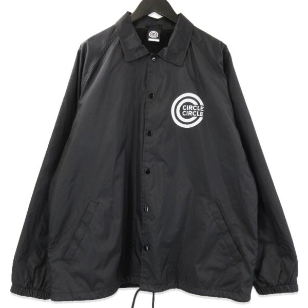 美品 CIRCLE サークルサークル コーチジャケット CC PROMOTIONAL LOGO