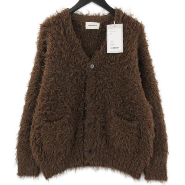 美品 MARKAWARE マーカウェア アルパカファーカーディガン A25C20SW02C