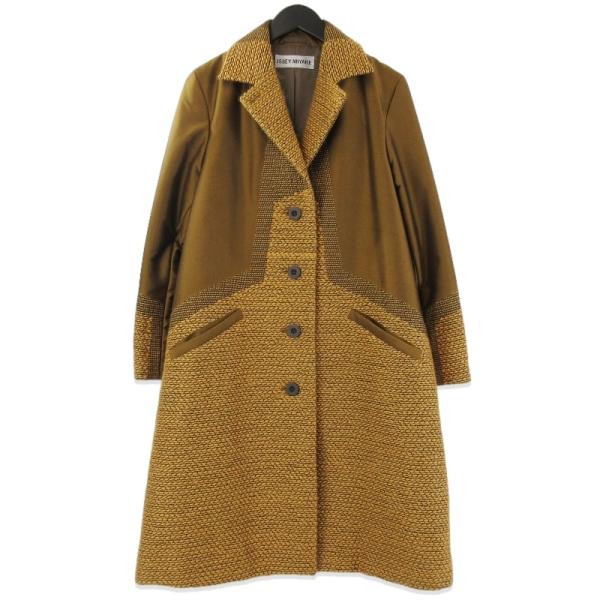 ISSEY MIYAKE（イッセイミヤケ） チェスターコート IM33FA509 刺し子