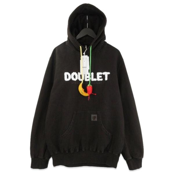 未使用 doublet ダブレット MUD-DYED HOODIE WITH SHFU 26SS04CS419