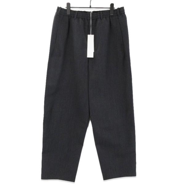 未使用 山内 ヤマウチ ウール × 和紙 ワンカット イージーパンツ yc70