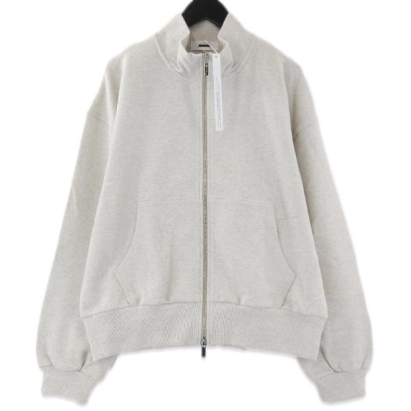 未使用 REVERBERATE リバーバレイト TRACK JACKET REV-26SS-RB33 トラックジャケット 鹿の子 OATMEAL グレー 2 71015894 未使用 REVERBERATE リバーバレイト TRACK JACKET REV-26SS-RB33