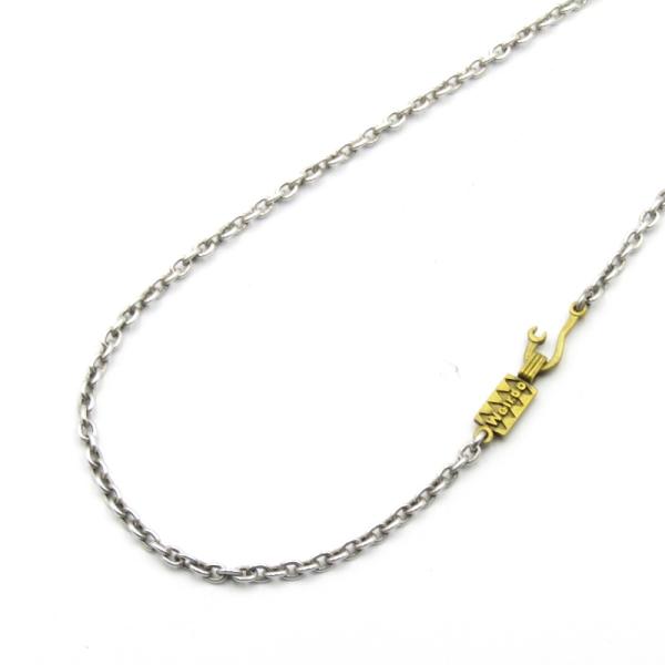 WEIRDOウィアード ネックレスチェーン　プラークデザイン WEIRDO JEWELRY/ウィアードジュエリー】「Nut Necklace Chain