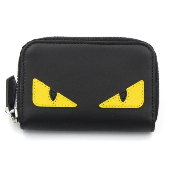 ✨希少✨ フェンディ バグス モンスター ミニウォレット 長財布 FENDI フェンディ モンスター バグスアイ レザーン 2つ折り 長