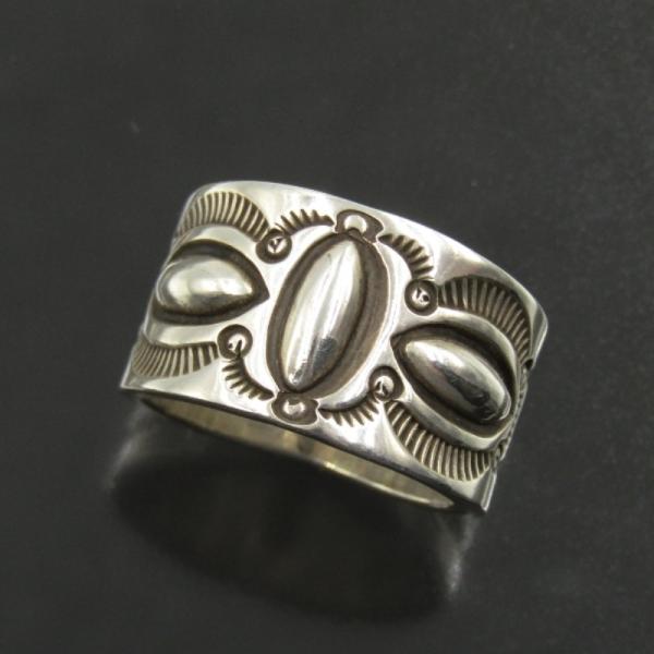 ナバホHerman Smith ハーマンスミス スタンプワークバングル classic_80005963