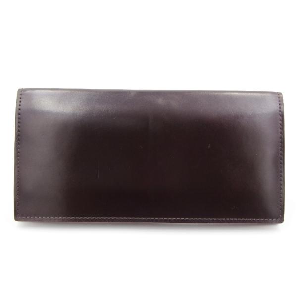 GANZO ガンゾ 長財布 57192 CORDOVAN ファスナー小銭入れ付き
