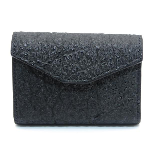 未使用 Three2Four スリーツーフォー 三つ折り財布 RAD 黒桟