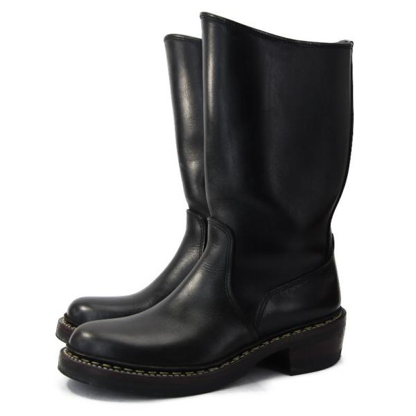 未使用 カドヤ 安藤製靴 製造 エンジニアブーツ　ヘッドファクトリ 良品 安藤製靴 アンドウセイカ エンジニアブーツ NERO ネロ G-BOOTS