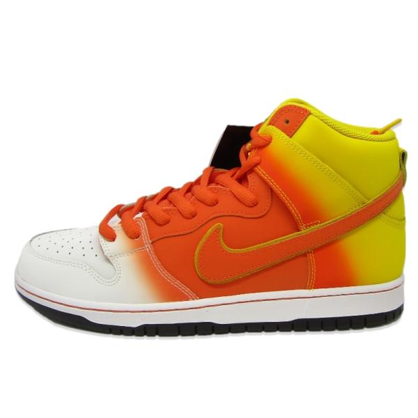 未使用 NIKE ナイキ 30cm SB DUNK HIGH PRO FN5107-700 スケートボーディング ダンク ハイ プロ AMARILLO/ORANGE 88000059