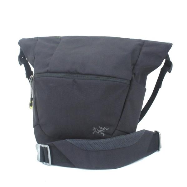 Arc'teryx ブラック メッセンジャーバッグ ARC'TERYX アークテリクス メッセンジャーバッグ○中古使用品