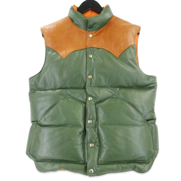 SK-231 レインボーカントリー マクフライ別注ダウンベスト ターコイズ bra648.jpg