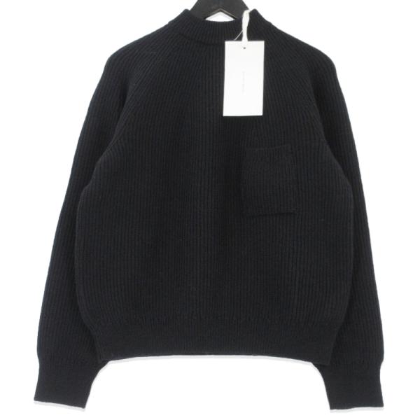 モデル着用品　OLD JOE(オールドジョー) バスクダブルジップウールセーター モデル着用品 OLD JOE(オールドジョー) バスクダブルジップウールセーター