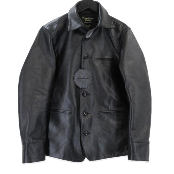 美品 FOUNTAINHEAD LEATHER ファウンテンヘッドレザー カーコート