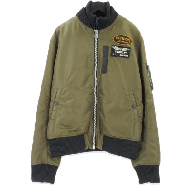 VANSON（バンソン） MA-1 フライトジャケット NVJK-2506 刺繍 ワッペン