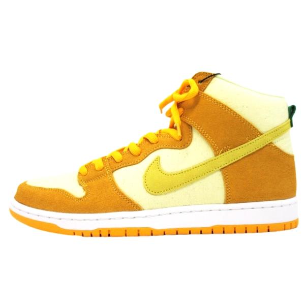 未使用 NIKE ナイキ 29cm SB DUNK HIGH PRO DM0808-700 スケートボーディング ダンク ハイ プロ UNIVERSITY GOLD 99000905