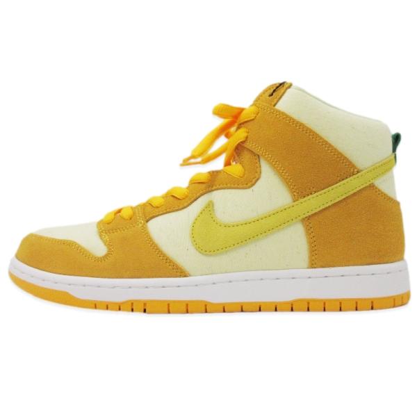 未使用 NIKE ナイキ 29cm SB DUNK HIGH PRO DM0808-700 スケートボーディング ダンク ハイ プロ UNIVERSITY GOLD 99000906