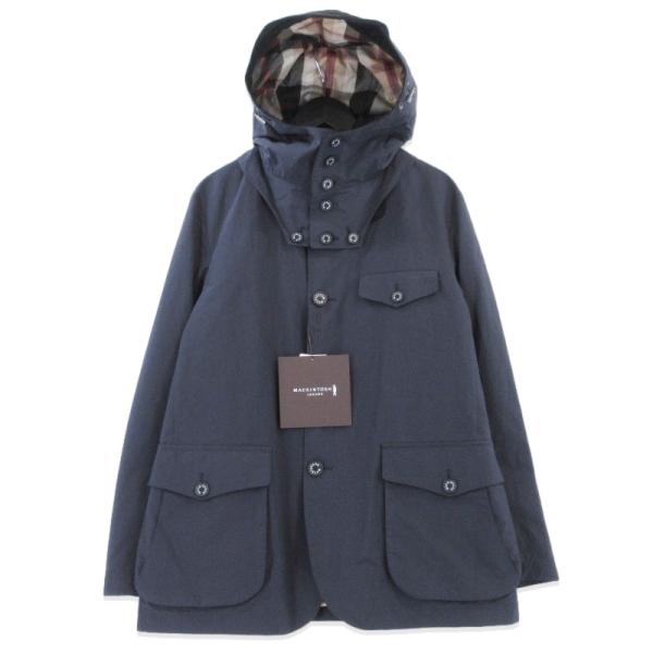 美品 MACKINTOSH LONDON マッキントッシュ ロンドン フーデットジャケット G1F16-217-29 フード ジャケット ネイビー 40  99001115 Mackintosh（マッキントッシュ） 美品 MACKINTOSH LONDON ロンドン