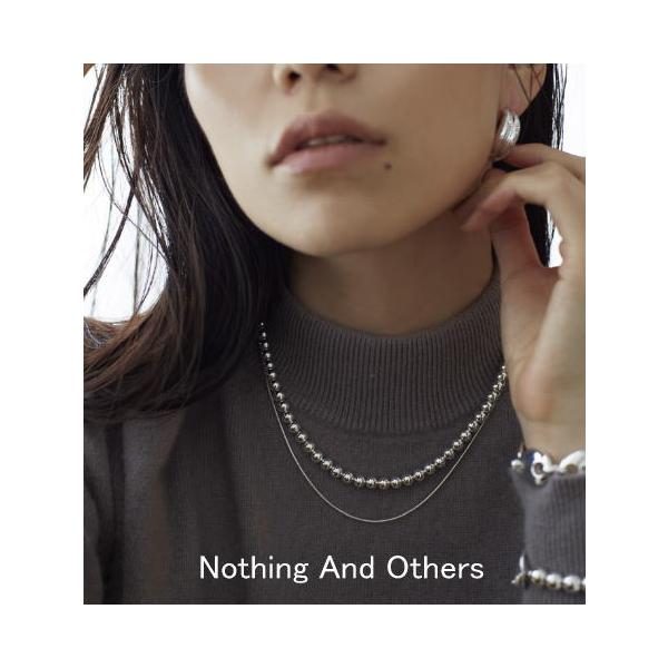 最低価格の Nothing And Others ナッシングアンドアザーズ ボールチェーン2 シルバー