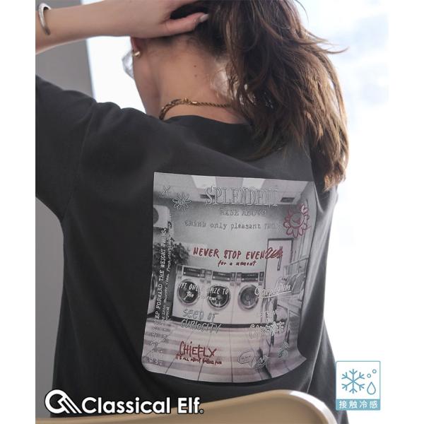 【接触冷感機能付き】コインランドリーバック刺繍Tシャツ Classical Elf クラシカルエルフ ce1260549
