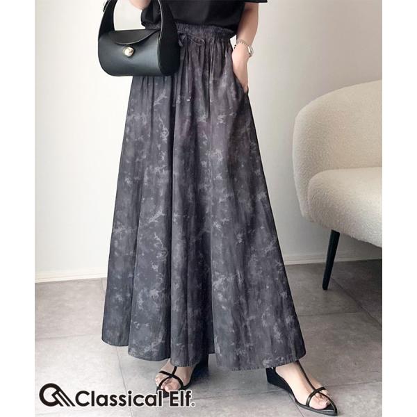 【 クラシカルエルフ classical elf 】【吸水速乾機能・接触冷感機能付き】ボトムス パンツ レディース さらっと快適 ボリューム イージー