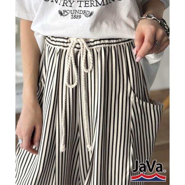 《JaVaジャバコラボ》さらり涼感大人のリラックス。 サッカー素材ビックポケットイージーパンツ JaVa クラシカルエルフ jv1070208