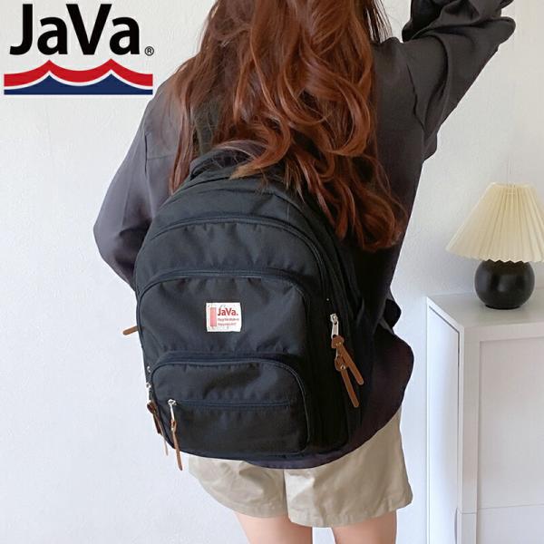 《javaジャバ コラボ》 バックパック リュック レディース 大容量 多機能 4層 バックパック 男女兼用 ユニセックス メンズ