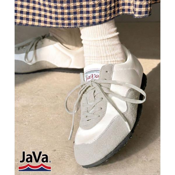 《java ジャバコラボ》 シューズ スニーカー レディース 薄底スニーカー 軽量設計 クラシック レトロ
