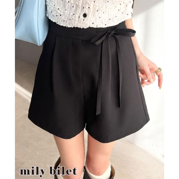 【mily bilet】ウエストリボン付きハイウ mily bilet クラシカルエルフ mi1329103