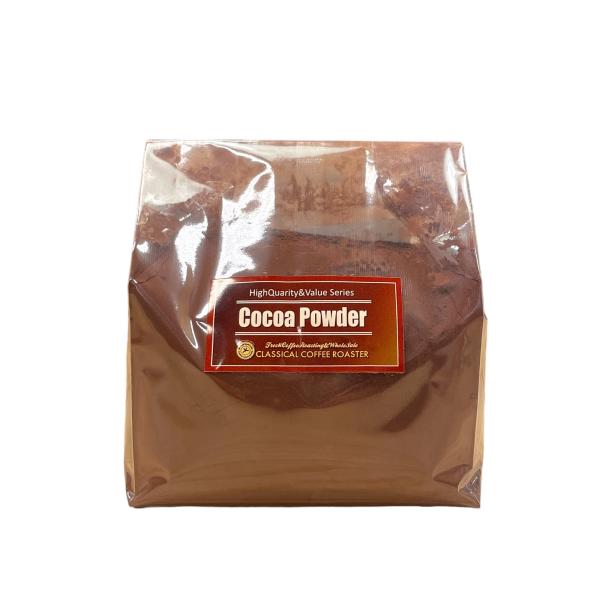 純ココアパウダー 業務用 500g  ノンシュガー商品説明・内容量：500g・原産国：オランダ・販売者：クラシカルコーヒーロースター株式会社・砂糖、香料、添加物は一切含んでいないピュアココアパウダーです。